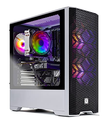 Skytech Blaze 3.0 Gaming PC Desktop – Intel Core i5 12400F 2.5 GHz, RTX 3060, 500GB SSD, 16G DDR4 3200, 600W Gold PSU, AC Wi-Fi, Windows 10 Home 64-bit