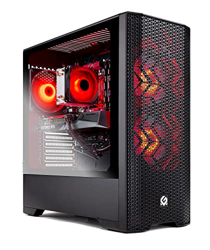Skytech Blaze 3.0 Gaming PC Desktop – Intel Core i5 12400F 2.5 GHz, NVIDIA RTX 3060, 500GB NVME SSD, 16GB DDR4 RAM 3200, 600W Gold PSU, 11AC Wi-Fi, Windows 11 Home 64-bit