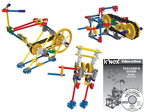 K'NEX Education - Intro to Simple Machines: Gears Set – 198 Pieces – Grades 3-5 – Engineering Education Toy