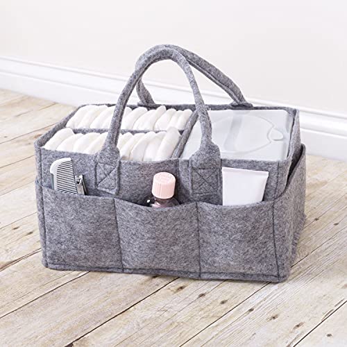 Sammy and Lou Felt Storage Caddy, Gray (103122)