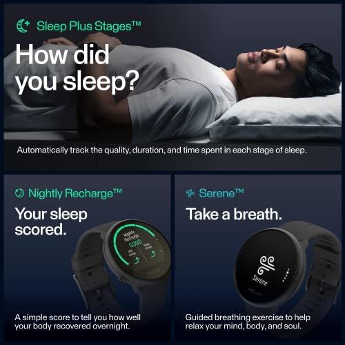 Polar Ignite 2 - Fitness Smartwatch with Integrated GPS - Wrist-Based Heart Monitor - Personalized Guidance for Workouts, Recovery and Sleep Tracking - Music Controls, Weather, Phone Notifications