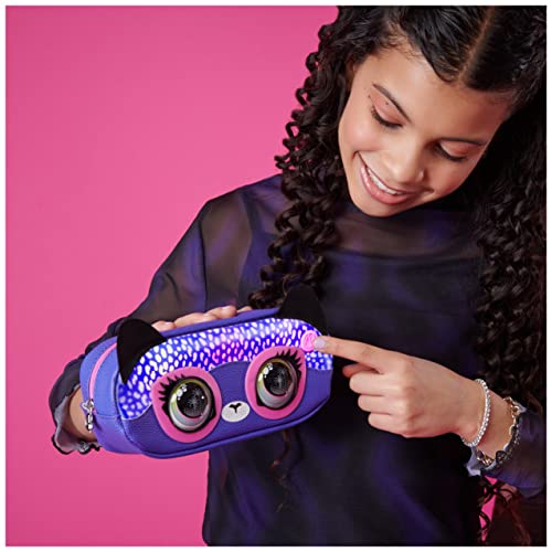 Purse Pets, Savannah Spotlight Belt Bag, Interactive Pet Toy and Crossbody Purse, Over 30 Sounds and Light Effects, Fanny Pack Kids Toys for Girls