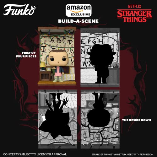 Funko Pop! Deluxe: Stranger Things Build-A-Scene - Eleven, Amazon Exclusive, Vinyl Figure 1 of 4
