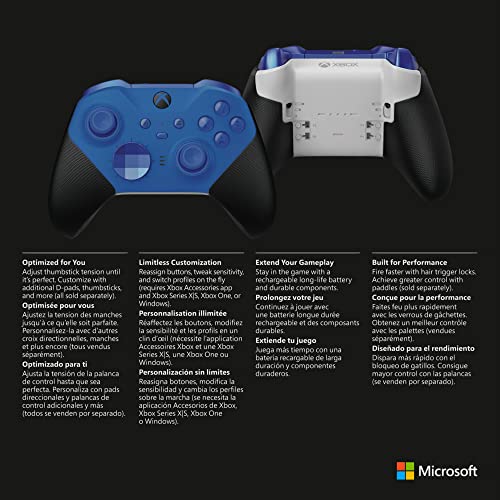 Xbox Elite Wireless Controller Series 2 Core – Blue