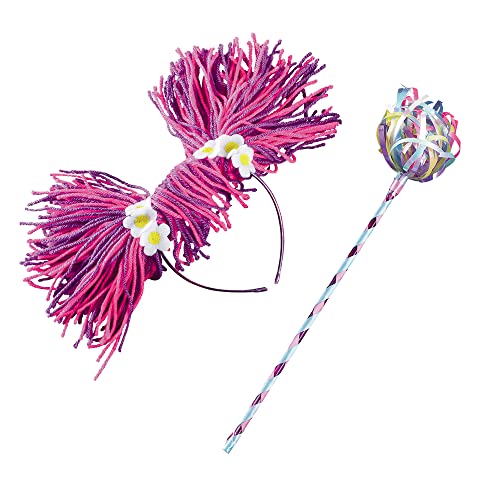 Sesame Street Abby Cadabby Headband and Wand, One Size Child