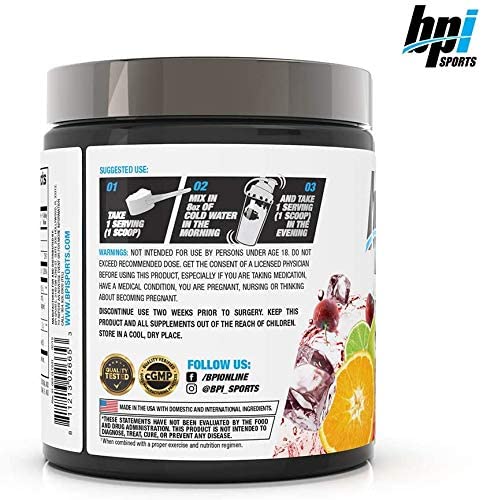 BPI Sports CLA + Carnitine – Conjugated Linoleic Acid – Weight Loss Formula – Metabolism, Performance, Lean Muscle – Caffeine Free – For Men and Women – Fruit Punch – 50 servings – 12.34 oz