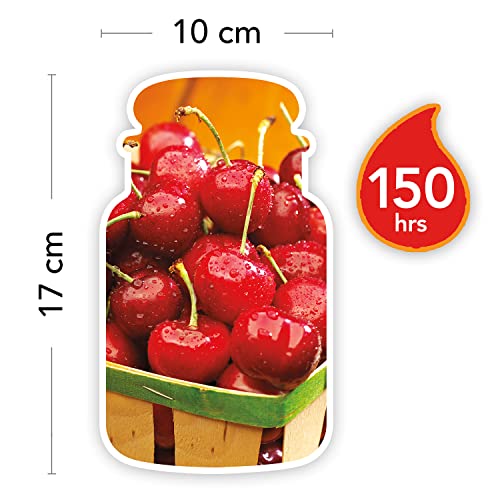 Yankee Candle Black Cherry Scented, Classic 22oz Large Jar Single Wick Candle, Over 110 Hours of Burn Time