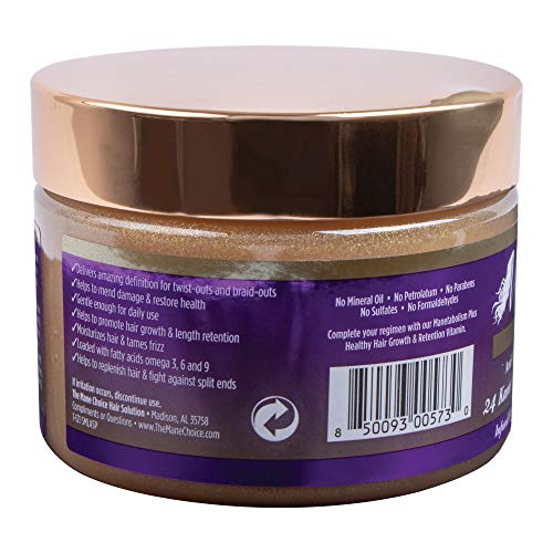 The Mane Choice Ancient Egyptian Anti-Breakage and Repair 24 Karat Gold Twisting Hair Gel, 12 Ounce
