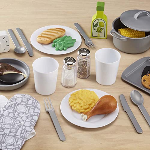 Melissa and Doug 22-Piece Play Kitchen Accessories Set - Utensils, Pot, Pans, and More