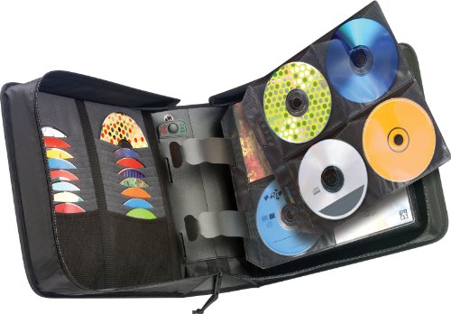 Case Logic CD/DVDW-320 336 Capacity Classic CD/DVD Wallet (Black)