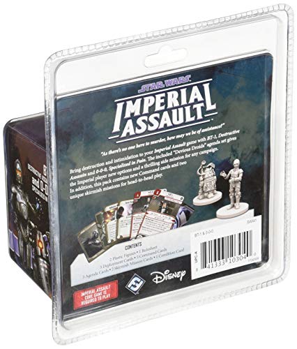 Star Wars Imperial Assault Board Game BT-1 and 0-0-0 VILLAIN PACK | Strategy Game | Battle Game for Adults and Teens | Ages 14+ | 1-5 Players | Avg. Playtime 1-2 Hours | Made by Fantasy Flight Games