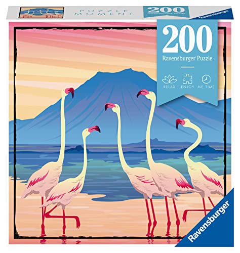 Ravensburger Puzzle Moment: Tanzania 200 Piece Jigsaw Puzzle for Adults - 12961 - Every Piece is Unique, Softclick Technology Means Pieces Fit Together Perfectly