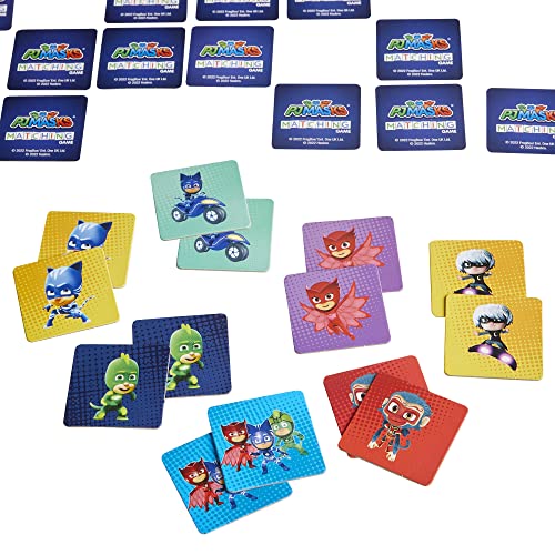 PJ Masks Matching Game for Kids Ages 3 and Up, Fun Preschool Memory Game for 1+ Players