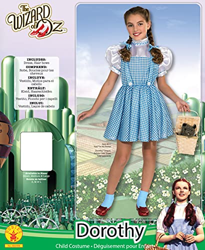 Wizard of Oz Child's Dorothy Costume, Large, One Color, Standard Packaging