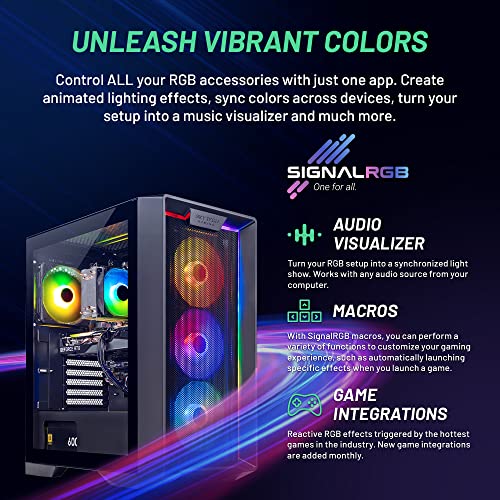 Skytech Nebula Gaming PC Desktop – AMD Ryzen 5 3600 3.6 GHz, NVIDIA RTX 3060, 500GB NVME SSD, 16GB DDR4 RAM 3200, 600W Gold PSU, 11AC Wi-Fi, Windows 11 Home 64-bit
