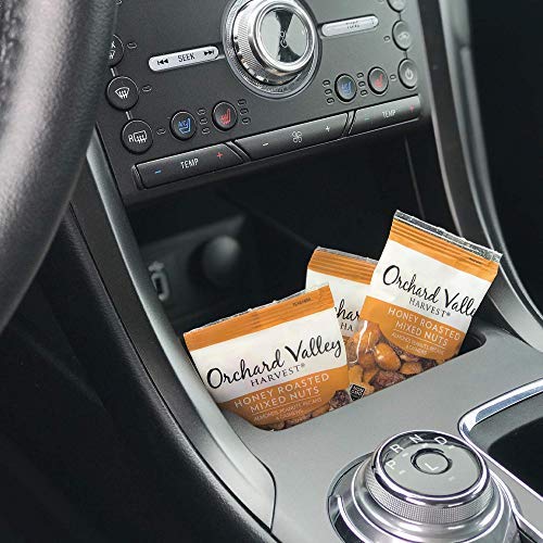 Orchard Valley Harvest Honey Roasted Mixed Nuts, 1 Ounce Bags (Pack of 15), Almonds, Peanuts, Pecans, and Cashews, Gluten Free, Non-GMO, No Artificial Ingredients