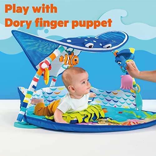 Bright Starts Disney Baby Finding Nemo Mr. Ray Ocean Lights and Music Gym, Ages Newborn +