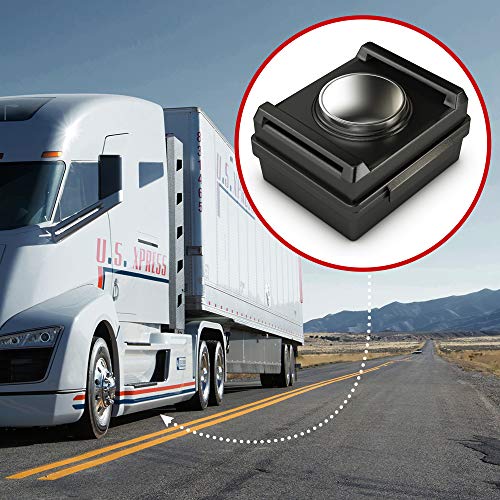 Tracki Magnetic Waterproof mini case box + 3500mAh 6x longer battery life, for GPS trackers for vehicles tracking device for cars real time GPS tracker for vehicles hidden tracking device not included