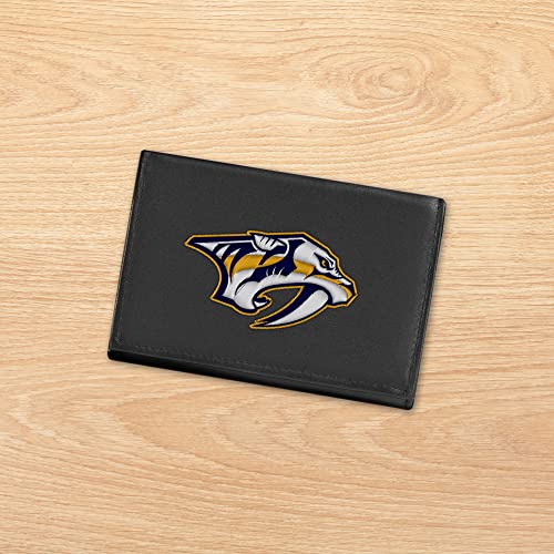 NCAA Rico Industries Embroidered Leather Trifold Wallet, North Carolina Tar Heels