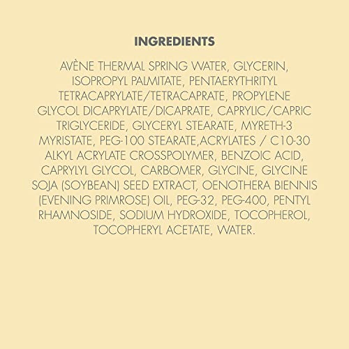 Eau Thermale Avene Trixera Nutrition Nutri-Fluid Balm, Ceramides, Very Dry, Face and Body, Alcohol-Free, 6.76 Fl Oz