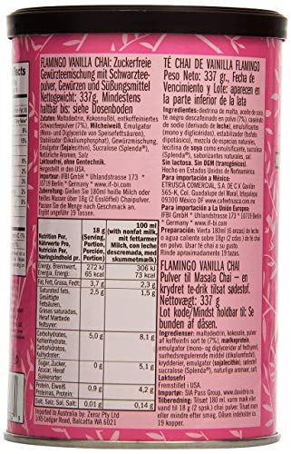 David Rio Chai Mix, Flamingo Vanilla, 11.9 Ounce (Pack of 1)