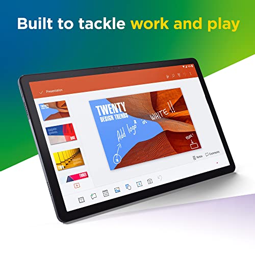 Lenovo Tab P11 Plus (1st Gen) - 2021 - Tablet - Long Battery Life - 11' LCD - MediaTek Octa-Core Processor - 4GB Memory - 128GB Storage - Android 11 - Bluetooth and Wi-Fi - Keyboard Included