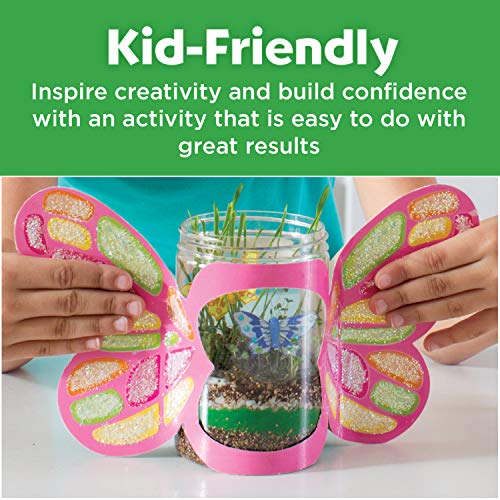 Creativity For Kids Sparkle N' Grow Butterfly Terrarium - Steam Crafts For Kids