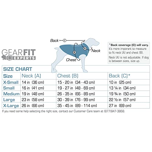 Kurgo Loft Dog Jacket - Reversible Fleece Winter Coat - Cold Weather Protection - Wear With Harness Or Additional Layers - Reflective Accents, Leash Access, Water Resistant - Coastal Blue/Orange, XS