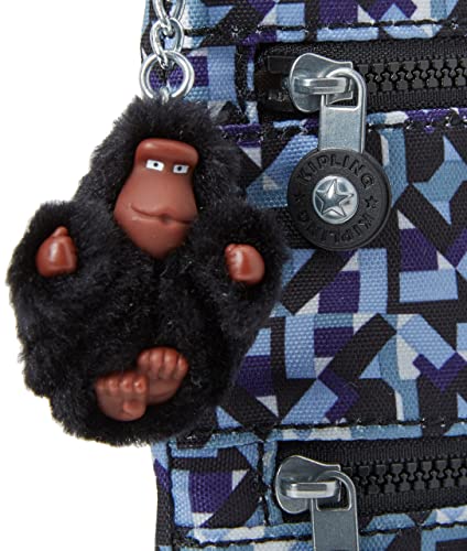 Kipling Womens WomenÂ’s Keiko Mini Bag, Lightweight Adjustable Purse, Durable Nylon Shoulder Sling Crossbody Bag, Dazzling Geos, 8 L x 9 H 1.25 D US