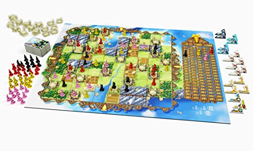 IELLO: Bunny Kingdom, Strategy Board Game, Expand Your Fief by Just a Hare, 45 Minute Play Time, 2 to 4 Players, for Ages 14 and Up
