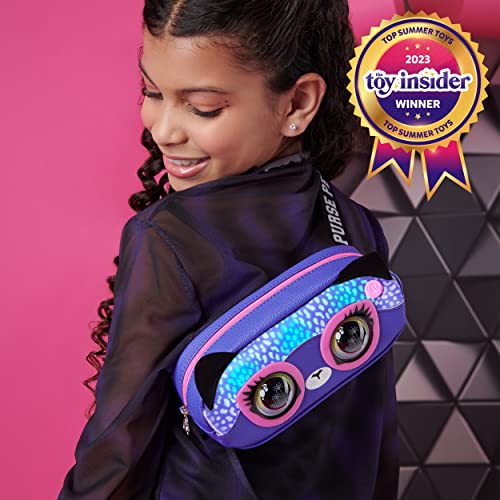Purse Pets, Savannah Spotlight Belt Bag, Interactive Pet Toy and Crossbody Purse, Over 30 Sounds and Light Effects, Fanny Pack Kids Toys for Girls