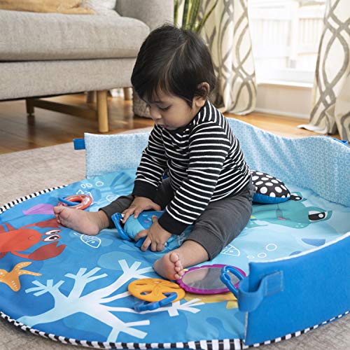 Baby Einstein Neptune Under The Sea Lights and Sounds Activity Gym and Play Mat, Ages Newborn+