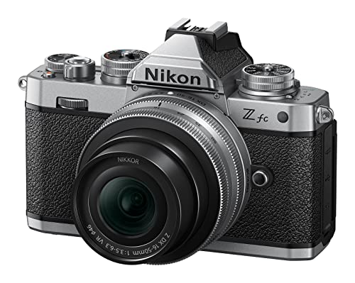Z fc DX-Format Mirrorless Camera Body w/NIKKOR Z DX 16-50mm f/3.5-6.3 VR - Silver