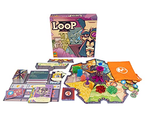 The Loop Card Game | Cooperative Strategy Game | Thrilling Science Fiction Time Travel Game for Adults and Kids | Ages 12+ | 1-4 Players | Average Playtime 60 Minutes | Made by Pandasaurus Games