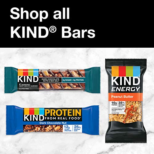 KIND Bar Minis, Dark Chocolate Nuts and Sea Salt, Gluten Free, 100 Calories, Low Sugar, 80 Count