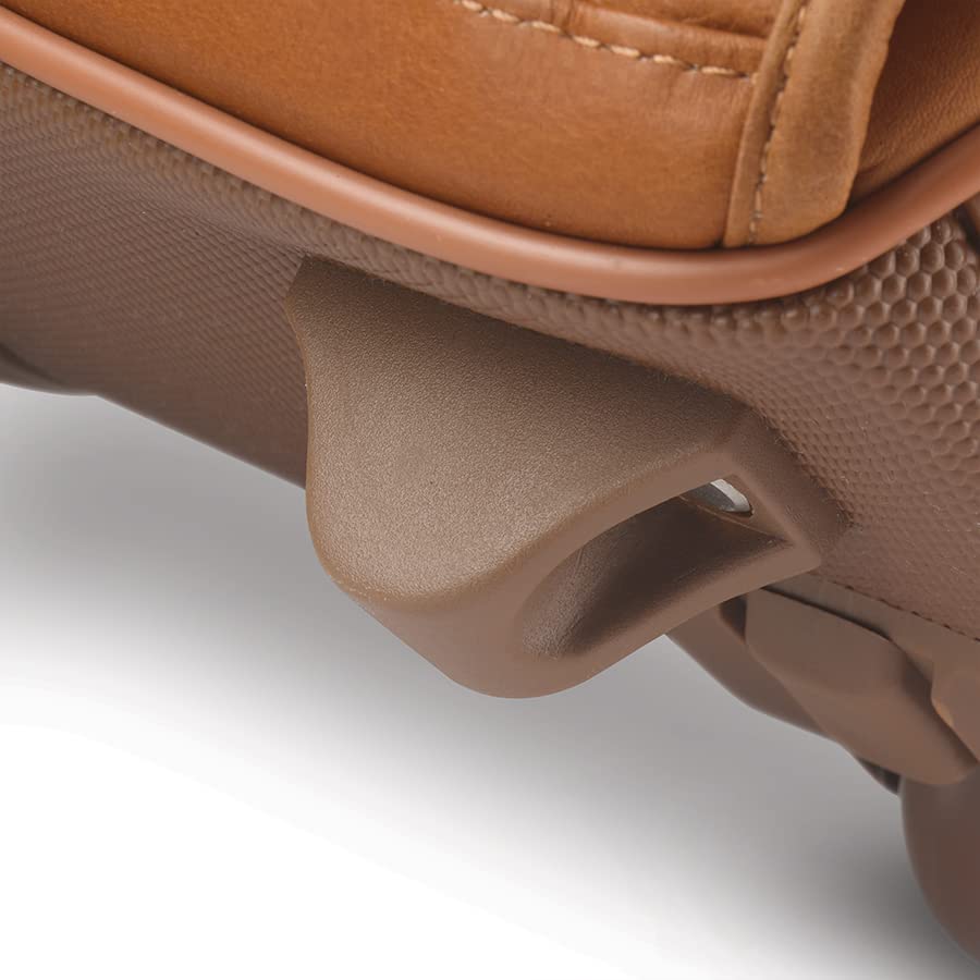 Solo Walker Leather Rolling Device Bag, Tan