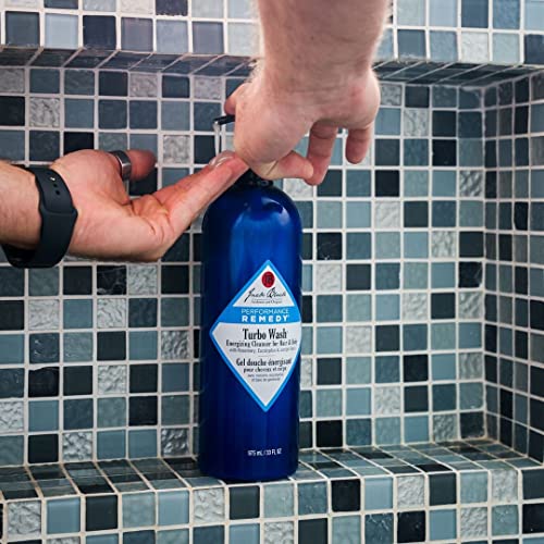 Jack Black Turbo Wash Energizing Cleanser for Hair and Body - 33 Fl Oz