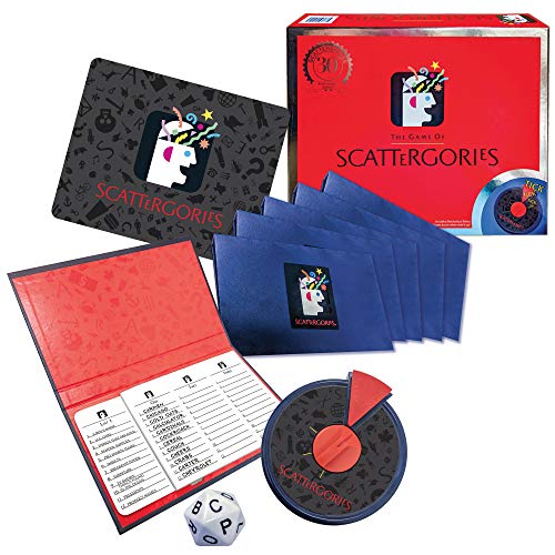 Winning Moves Scattergories 30th Anniversary Edition, Brown, for ages 12 and up