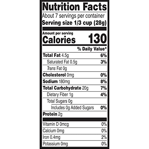 CORN NUTS Mexican Street Corn Crunchy Corn Kernels 7 Ounce Bag (12-Pack)