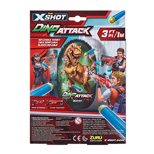 XShot Dino Attack Inflatable Target by ZURU (4862)