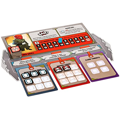 Marvel United, Award-Winning Superhero Cooperative Multiplayer Strategy Card Game Captain America Hulk, for Adults, Families and Kids Ages 14 and up