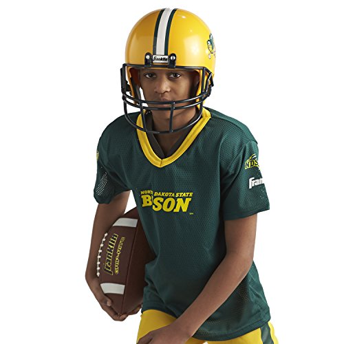 Franklin Sports NCAA North Dakota Youth Deluxe Team Uniform Set, Medium, Green