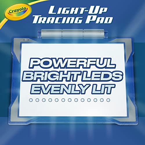 Crayola Light Up Tracing Pad - Blue, Drawing Projector for Kids, Kids Toys, Tracing Light Box, Gift for Boys and Girls, Ages 6+