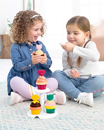 Skip Hop Play Food Set, Zoo Sort and Stack Cupcakes (Discontinued by Manufacturer)