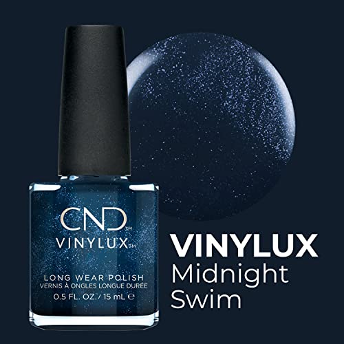 CND Vinylux Longwear Blue Nail Polish, Gel-like Shine and Chip Resistant Color, 0.5 Fl Oz