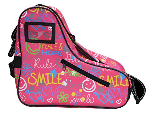 Epic Skates Limited Edition Smile Skate Bag, Pink