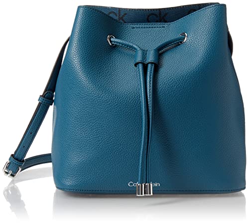 Calvin Klein Gabrianna Novelty Bucket Shoulder Bag, Aegean Blue
