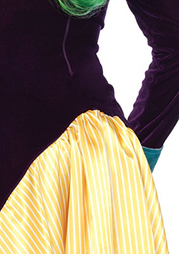 Leg Avenue Women's Evil Trickster Villain Costume, Multi, X-Small