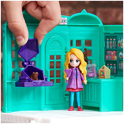 Wizarding World Harry Potter, Magical Minis Honeydukes Sweet Shop with 2 Exclusive Figures and 5 Accessories, Kids Toys for Ages 6 and up