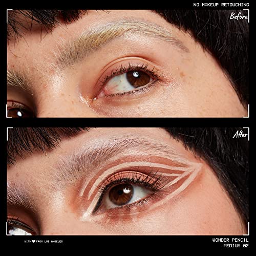 NYX PROFESSIONAL MAKEUP Wonder Pencil, Multi-Use Micro Highlighter and Concealer Stick - Medium